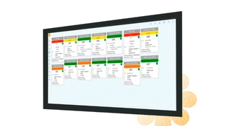 Monitor KDS para Cozinha